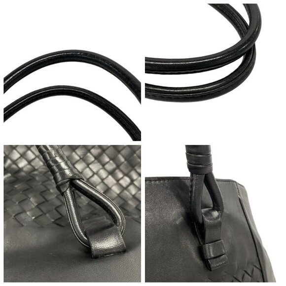 BOTTEGA VENETA Intrecciato 125032 Black Leather - Tote Bag 467-072925 - Picture 7 of 14